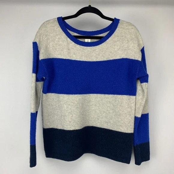 C&C CALIFORNIA Striped Pullover Sweater Medium - Picture 1 of 5